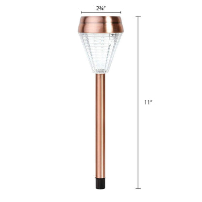 6-Pack: EcoThink Outdoor Solar LED Pathway Light
