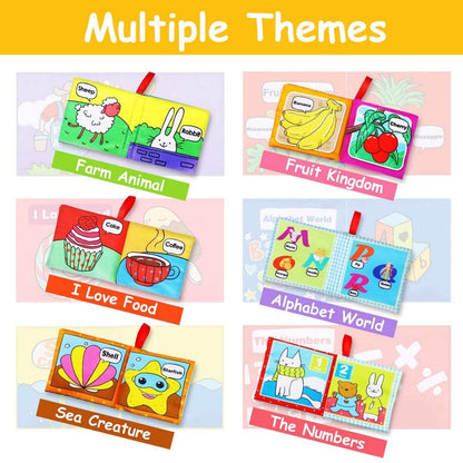 6-Pack: Magicfun Cloth Baby Books