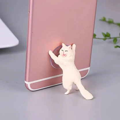 6-Pack: Portable Universal Cute Cat Cell Phone Holder