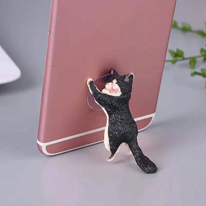 6-Pack: Portable Universal Cute Cat Cell Phone Holder