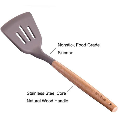 6-Piece: Maphyton Nonstick Silicone Cooking Utensils Set
