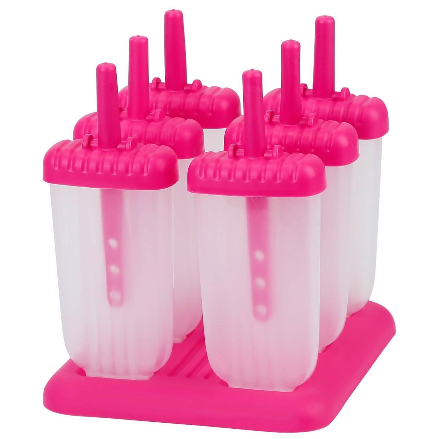 6-Piece: Popsicle Molds Reusable Ice Cream DIY Ice Pop Maker