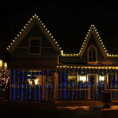 600 LED Waterproof String Fairy Curtain Lights Window Lights