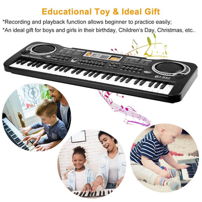 61 Keys Digital Music Electronic Keyboard