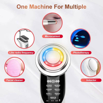 7-in-1 AmazeFan RF and EMS Radio Beauty Skin Care Tools