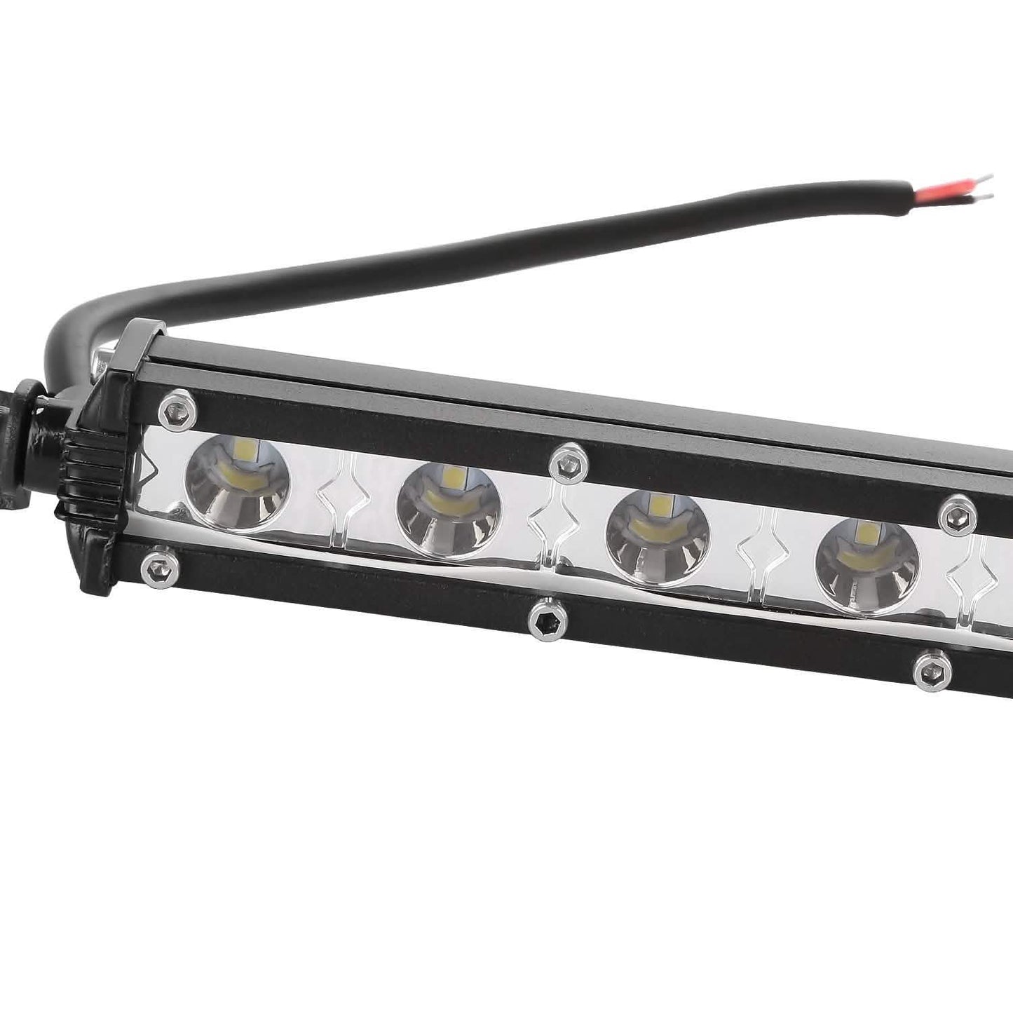 7" LED Light Bar Single Row Offroad Spot Lights