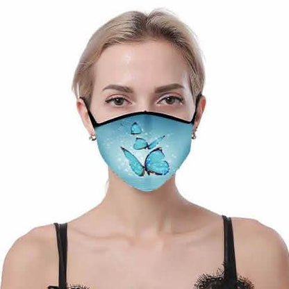 7-Pack: Butterfly Designed Fabric Masks
