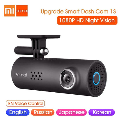 70mai Smart Dash Cam - 1S Car DVR 1080P HD Night Vision Voice Control
