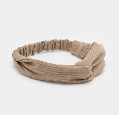 8-Piece: Twist Knotted Boho Stretchy Hair Bands