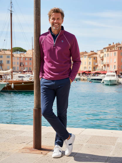 New Harbor Quarter Zip Effortless Comfort