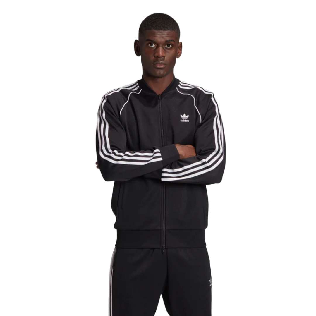 adidas Originals Men's Superstar Track Jacket - Black