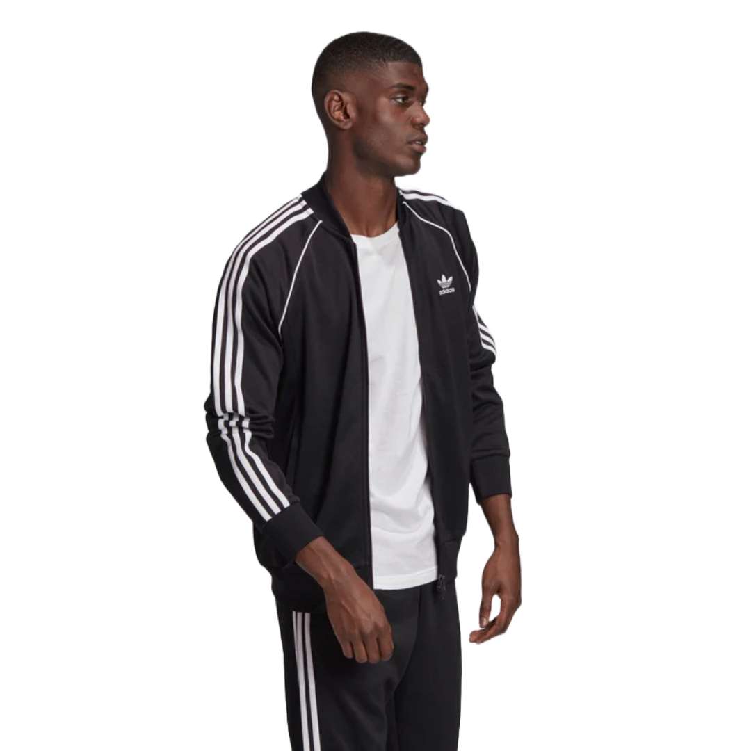 adidas Originals Men's Superstar Track Jacket - Black