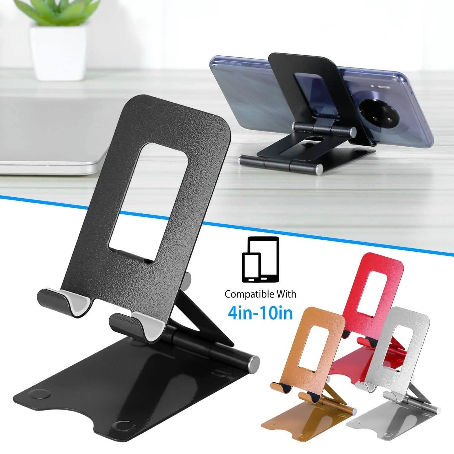 Adjustable Foldable Desktop Phone Stand