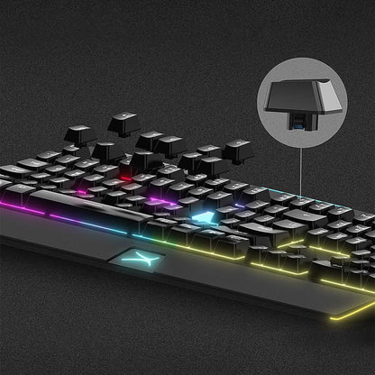 Altec Lansing-MS550 Semi-Mechanical E-Sports Grade RGB Gaming Keyboard