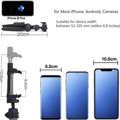 Aluminum Alloy Selfie Stick Phone Tripod
