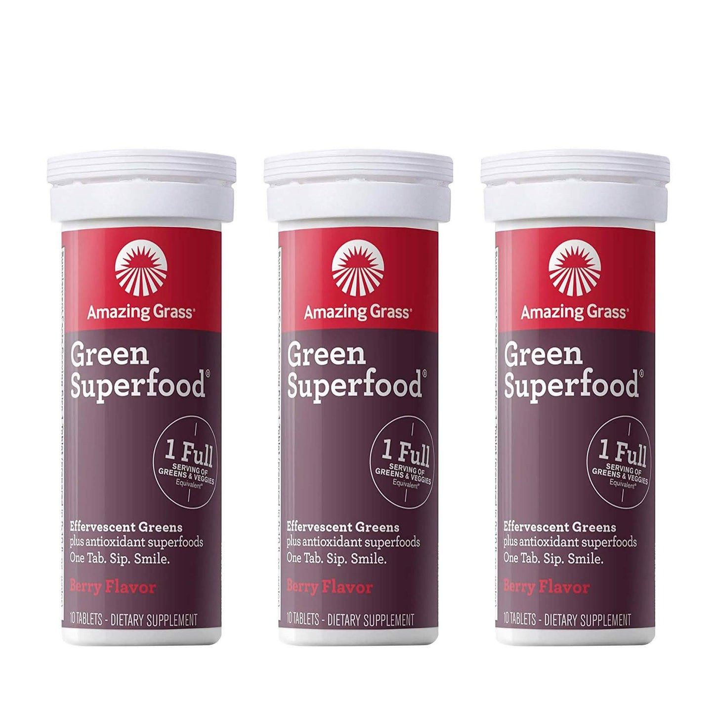 Amazing Grass Green Superfood Water Flavoring Tablet with Antioxidants and Alkalizing Greens