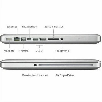 Apple MacBook Pro Core i7 2.9GHz 8GB RAM 750GB HD 13 MD102LL/A (Refurbished)