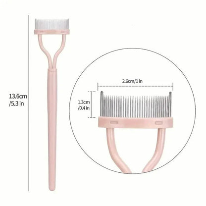 Arc Designed Eyelash Comb Separator And Mascara Applicator