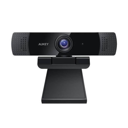 AUKEY 1080P Webcam with Dual Noise Reduction Stereo Microphones