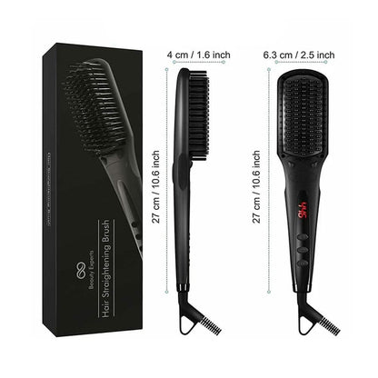 Beauty Experts Ceramic Ion Hair Straightening Brush
