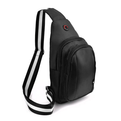 Black Crossbody Shoulder Sling Bag