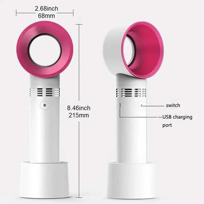 Bladeless Handheld Fan for Eyelash Extension