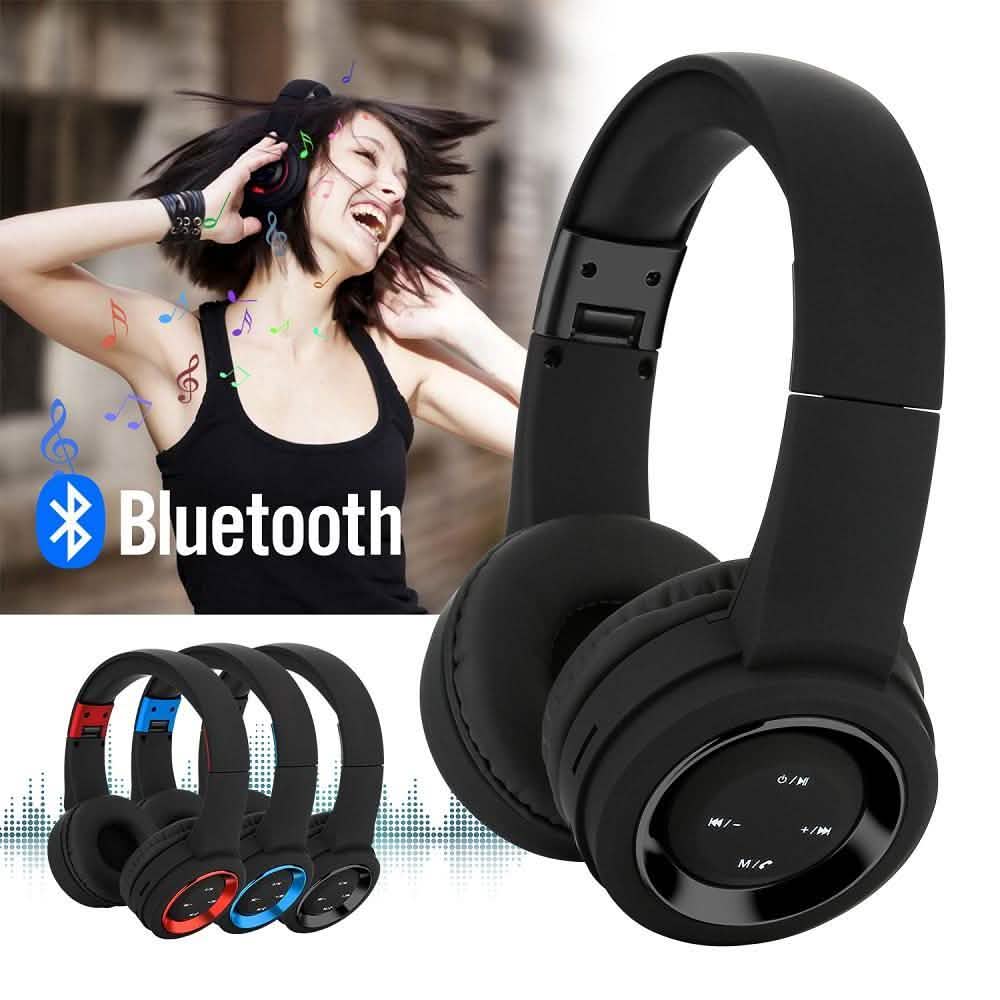 Bluetooth Headset Wireless Hi-Fi Stereo Foldable