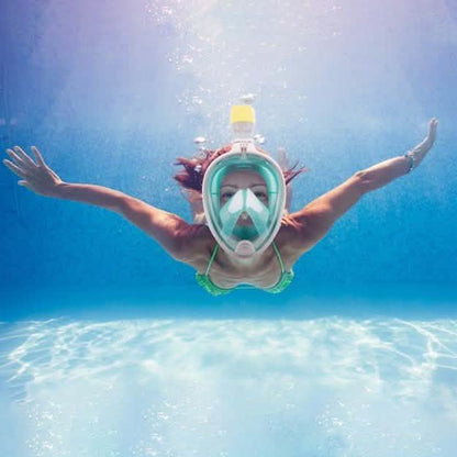 Breathefree GoPro Compatible Snorkel and Scuba Mask