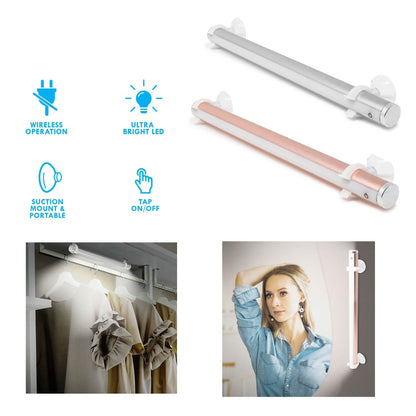 Bright Basics Wireless Light Bar for Mirrors