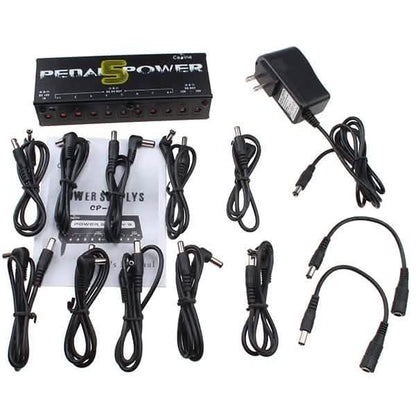 Caline CP-05 10 Isolated Output 9V 12V 18V Guitar Effect Pedals Power Supply