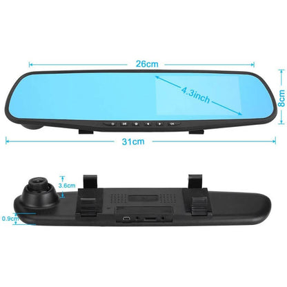 Car DVR Rear View Mirror Video Recorder