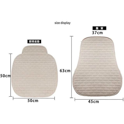 Car Seat Cover Kit Front Flax Seat