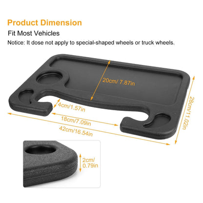 Car Steering Wheel Tray