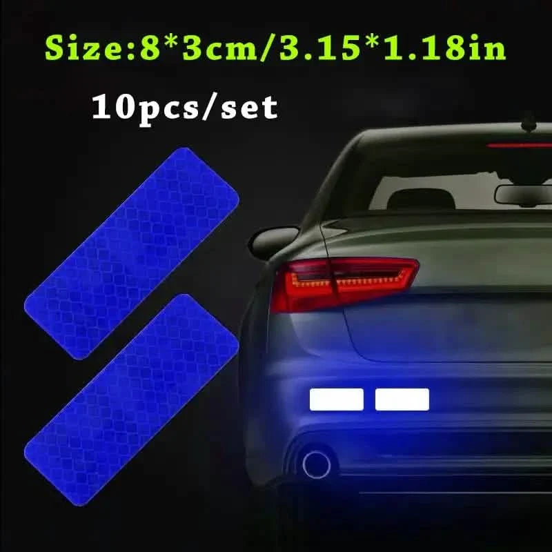 Car Truck Bumper Safety Reflective Warning Strip Stickers