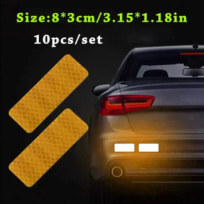 Car Truck Bumper Safety Reflective Warning Strip Stickers