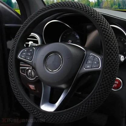 Carbon Fiber Sports Steering Wheel Cover