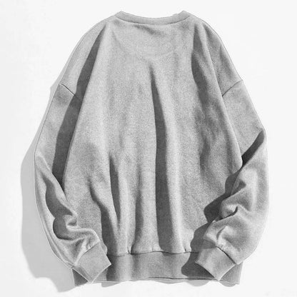 Cartoon Graphic Thermal Lined Sweatshirt