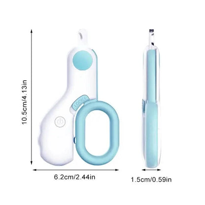 Cat Nail Clipper with LED Light