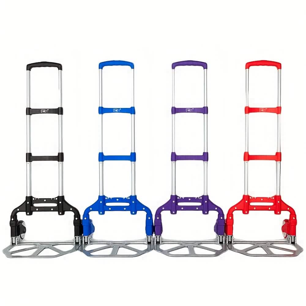 Folding Aluminum Hand Cart & Dolly – 165 lb Capacity, Lightweight & Portable