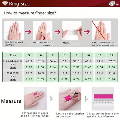 Classic 4-prong Set Round Zirconia Ring For Women