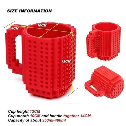 Coffee Cup Building Blocks Mugs