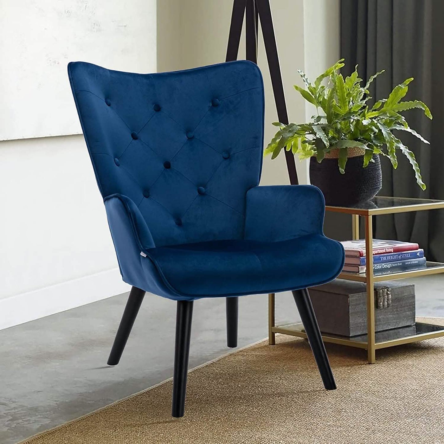 Comfy Lounge Chair with High Back Design