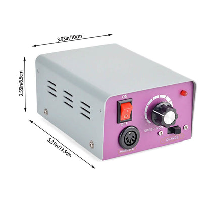 Complete Electric Nail Drill Kit Set Art File Bit Acrylic Manicure Pedicure Band