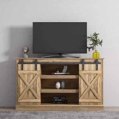 Console Table TV Cabinet with Locker