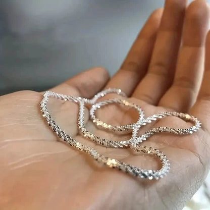 Cubic Zirconia Radiant Unisex Sky Star Necklace