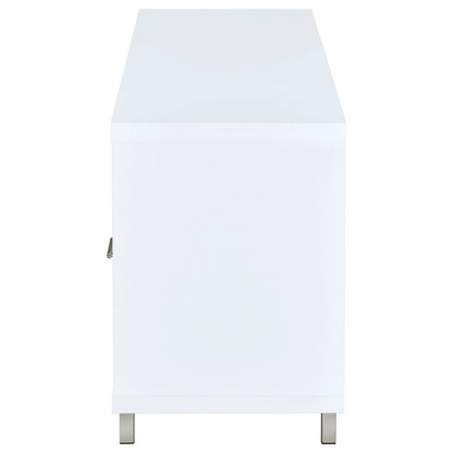 Casey 2-drawer Engineered Wood 60-inch TV Stand White