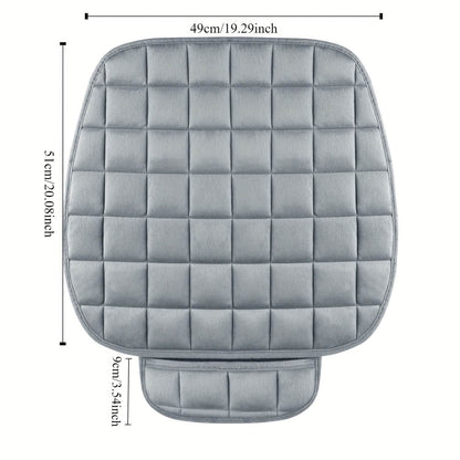 Winter Car Seat Cover – Universal Front Seat Cushion, Anti-Slip, Breathable