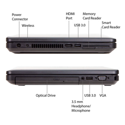 Dell Latitude E5440 i5-4300U 14" Intel Core i5 8GB 128GB SSD Windows 10 Laptop (Refurbished)