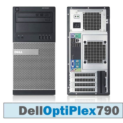 Dell OptiPlex 790 MT/Core i5-2400 Quad @ 3.1 GHz (Refurbished)