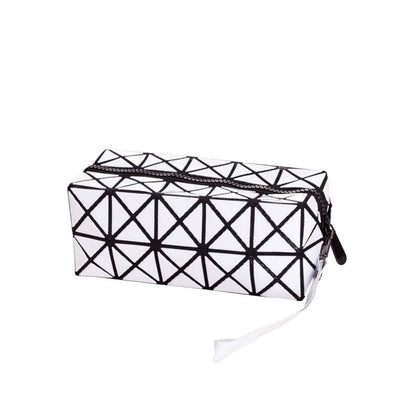 Diamond Design Cosmetic Travel Bag - Assorted Colors